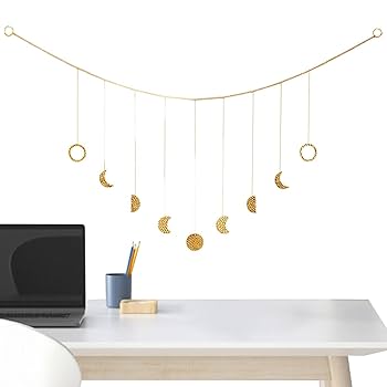 お部屋のアクセントに　ハンドメイド月相ガーランド Amazon.co.jp: 月の満ち欠け 壁掛け | 自由奔放に生きる装飾